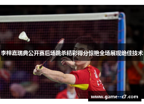 李梓嘉瑞典公开赛后场跳杀精彩得分惊艳全场展现绝佳技术